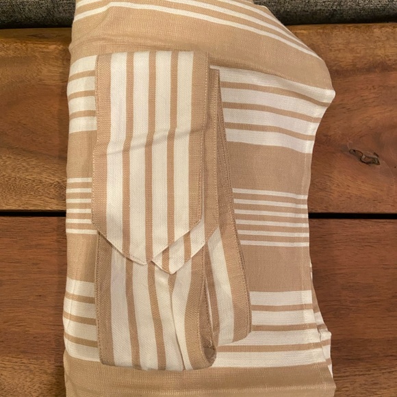 NWT Mara Hoffman Linen Maxi Dress Cover-up Sz S - Picture 8 of 8